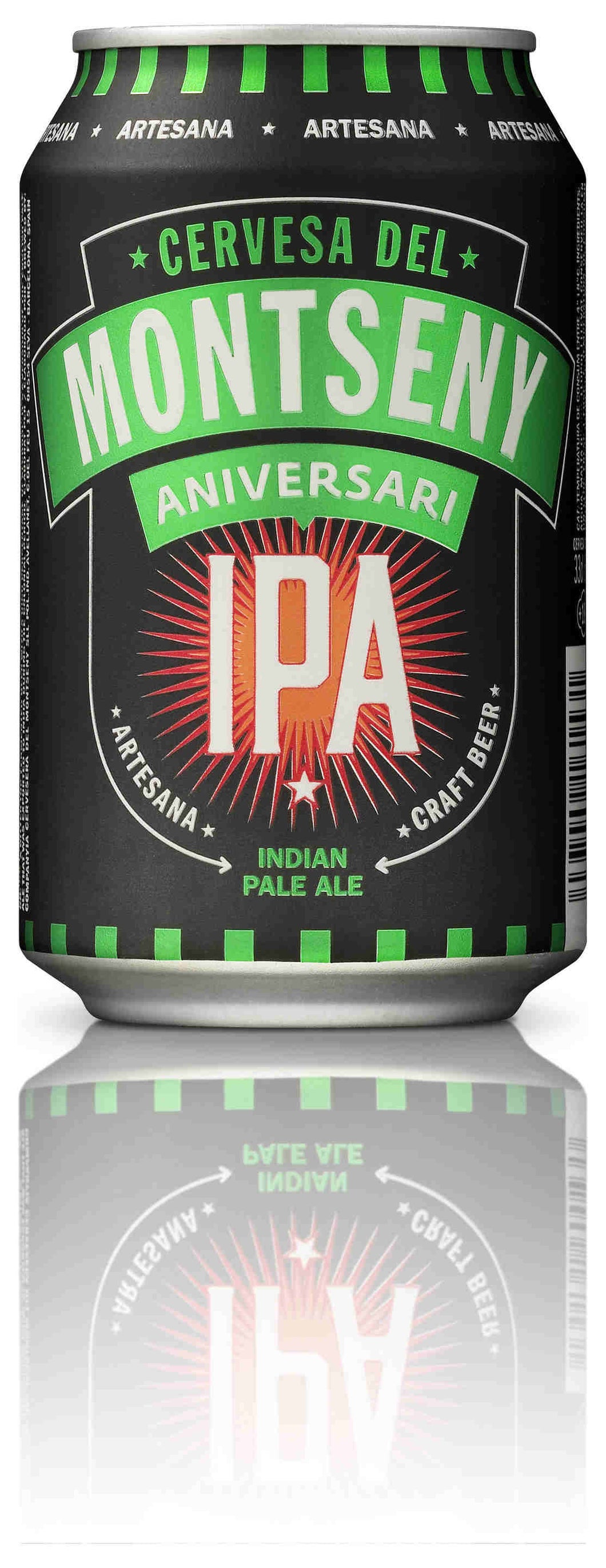 Cerveza Artesana del Montseny Aniversari IPA Lata 33cl