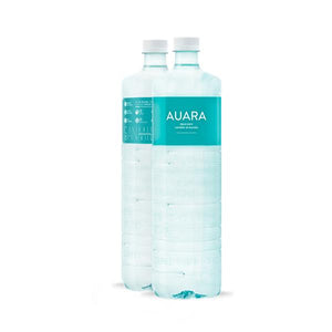 AUARA pack 6 botellas 100% material reciclado r-PET de 1.501 ml