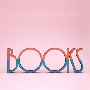 Books Slim Coral / Azul